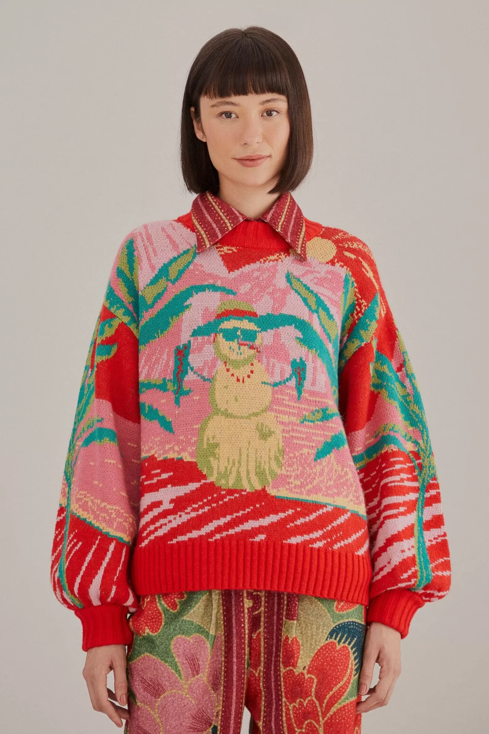 Fashion FARM Rio  SUNNY CHRISTMAS SWEATER