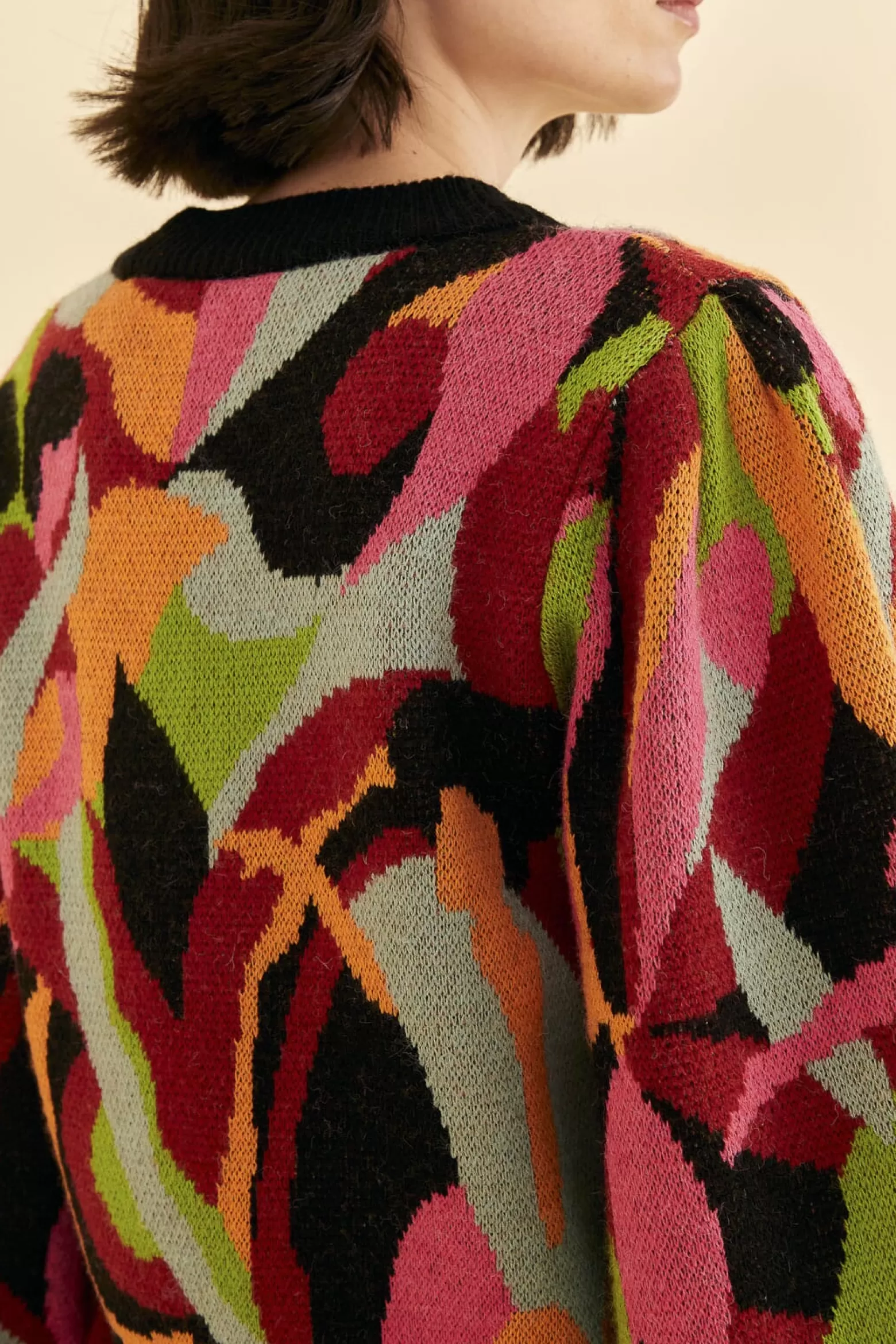 Cheap FARM Rio  THE MULTICOLOR DANCE KNIT SWEATER